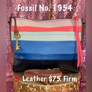 This Fossil Nº1954 Crossbody Style 💯Leather